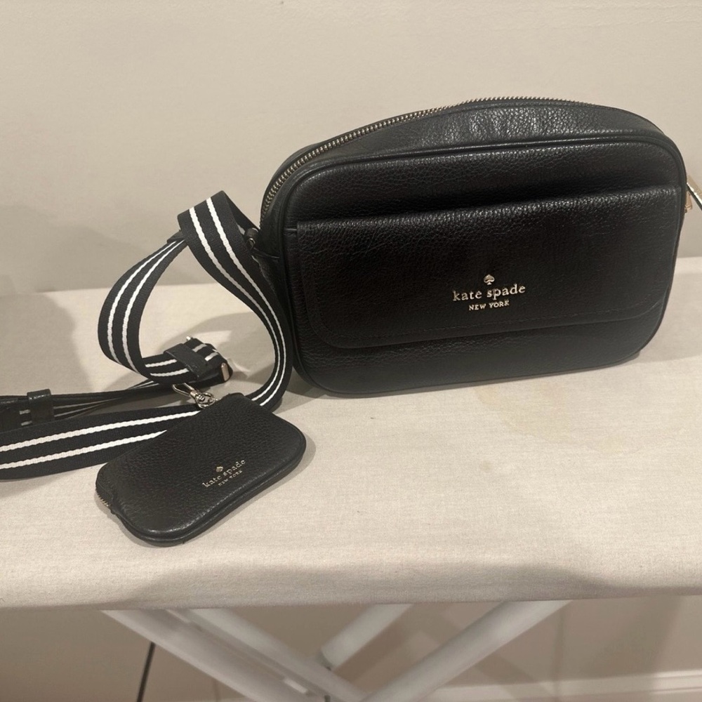 Kate Spade Black Bag with matching wallet